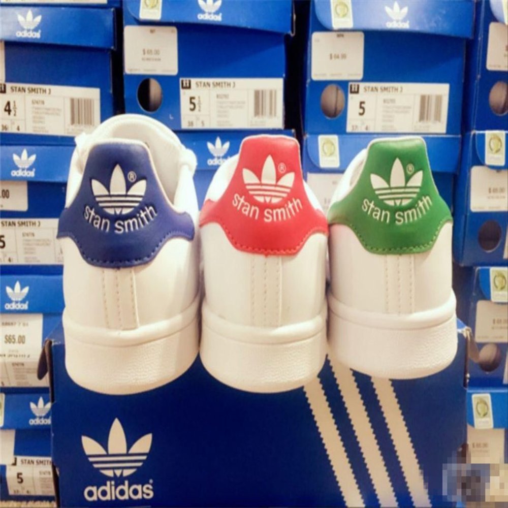 adidas stan smith j blue tail s74778
